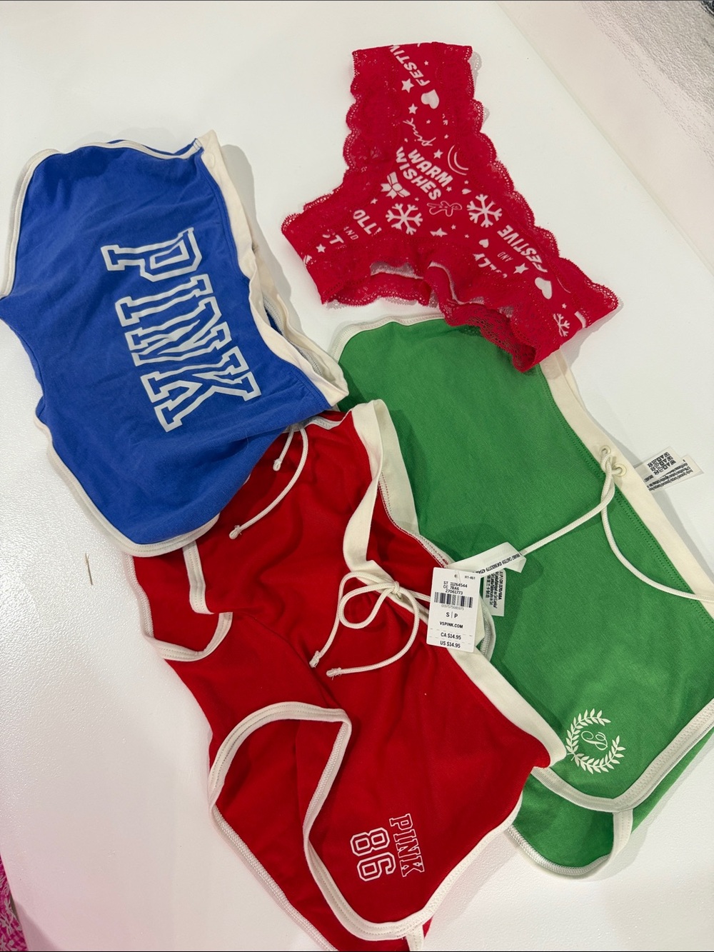 PINK underwear 4 pair